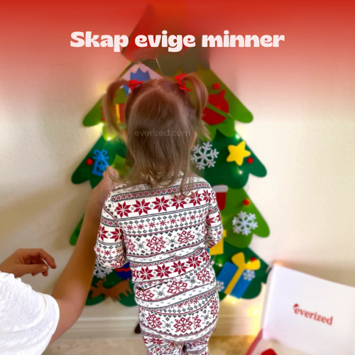 Barnas trygge og morsomme juletre